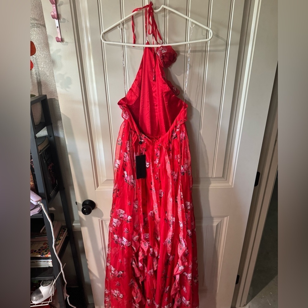NEW w TAGS 🏷️ FASHION NOVA Floor-length Floral Maxi Dress (Women’s Size Large) - Picture 12 of 17